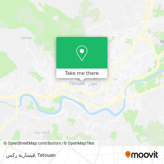 قيسارية ركس map