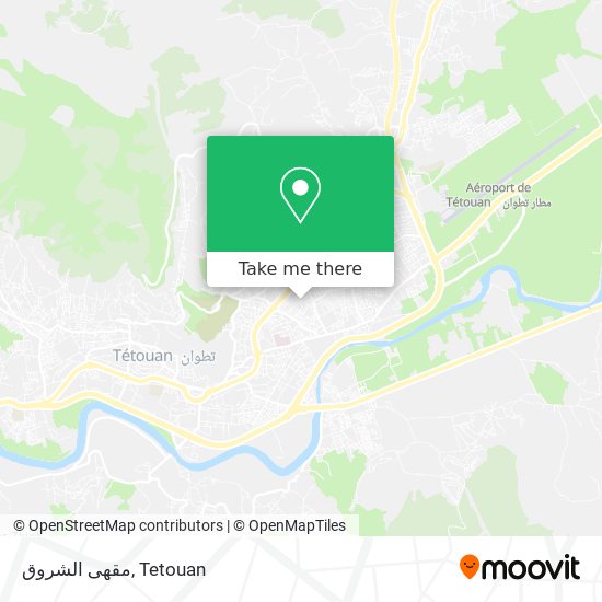 مقهى الشروق map