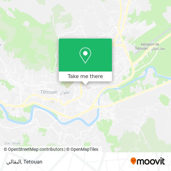 البقالي map