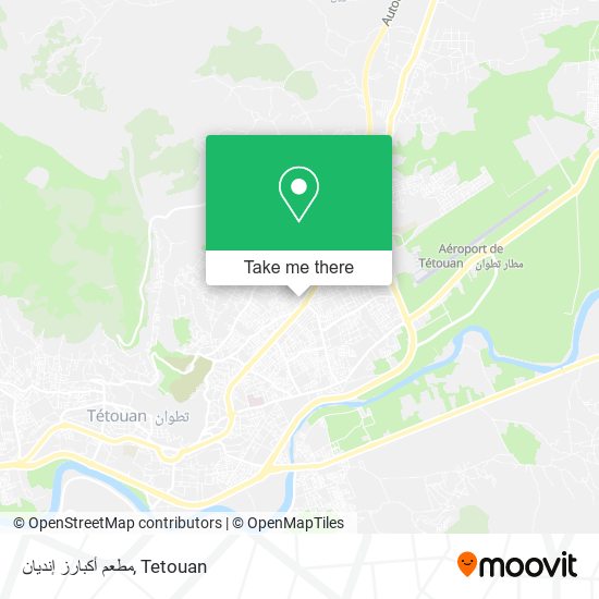 مطعم أكبارز إنديان map