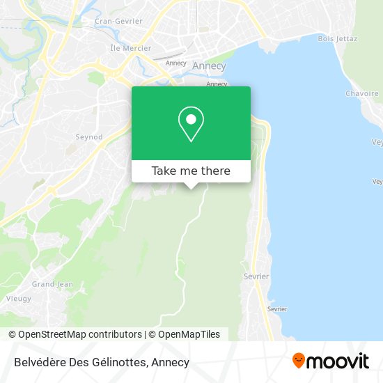 Belvédère Des Gélinottes map