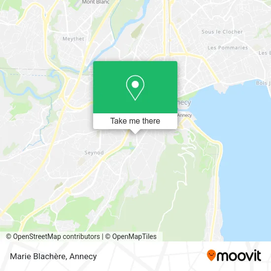 Marie Blachère map