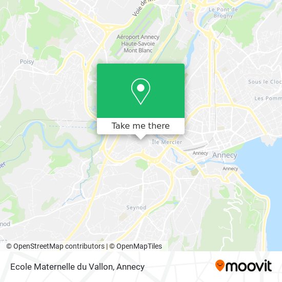 Ecole Maternelle du Vallon map