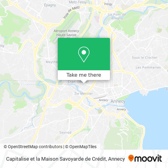 Capitalise et la Maison Savoyarde de Crédit map