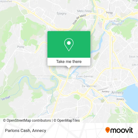 Parlons Cash map