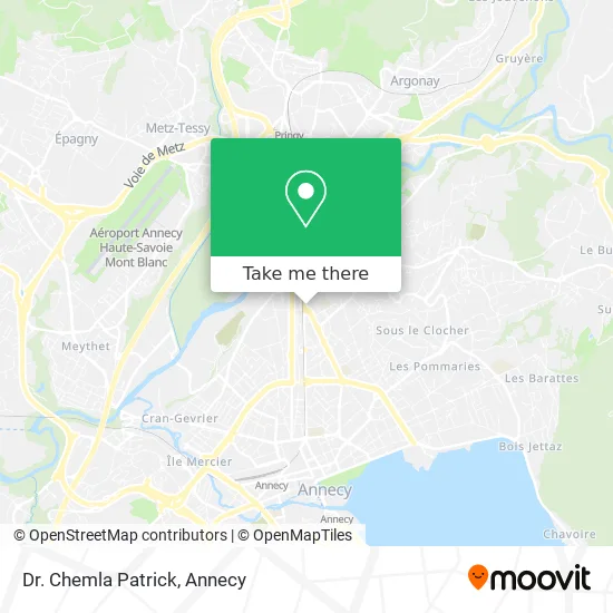 Dr. Chemla Patrick map