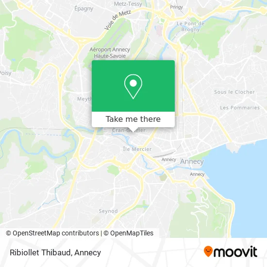 Ribiollet Thibaud map