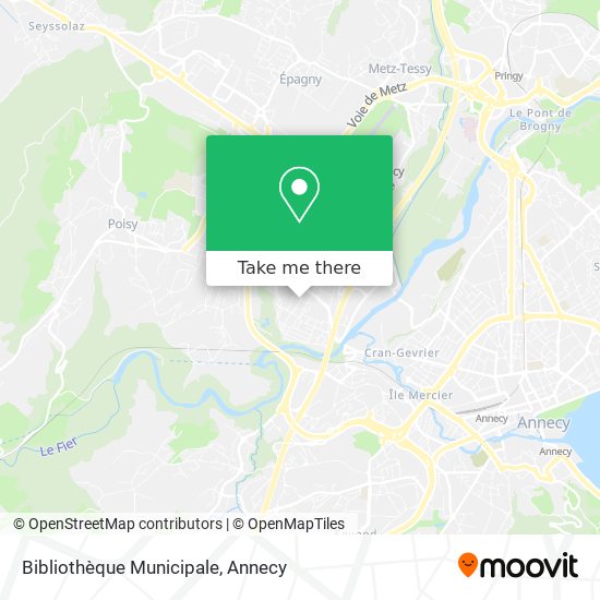 Bibliothèque Municipale map