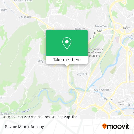 Savoie Micro map