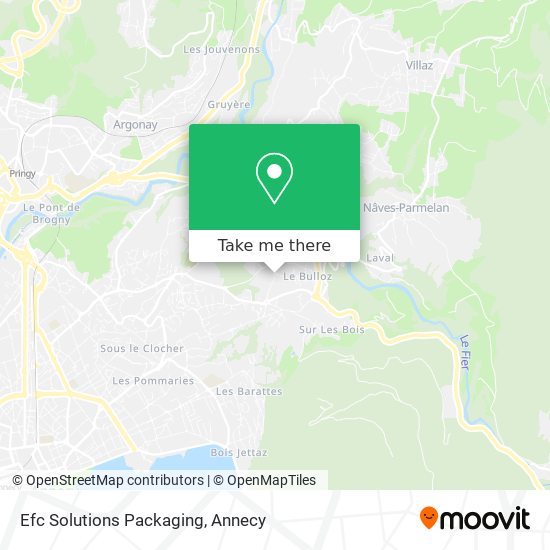 Efc Solutions Packaging map