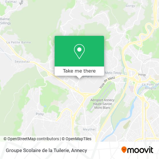 Groupe Scolaire de la Tuilerie map