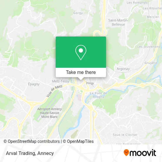 Arval Trading map