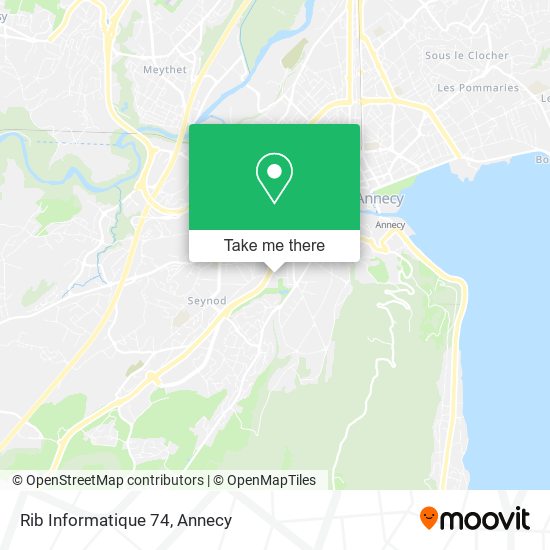 Mapa Rib Informatique 74