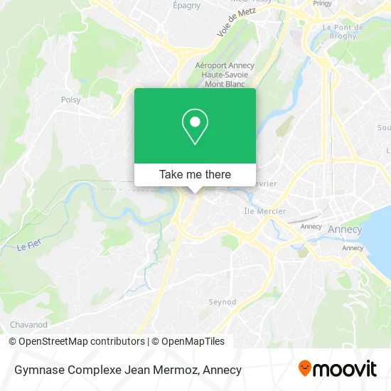 Gymnase Complexe Jean Mermoz map