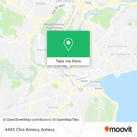 4485 Chrs Annecy map