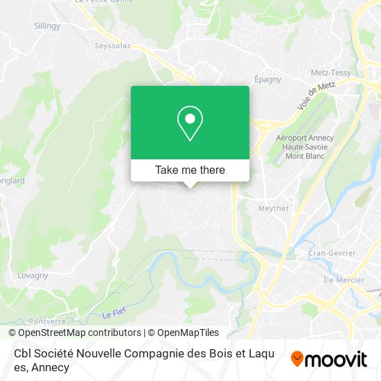 Cbl Société Nouvelle Compagnie des Bois et Laqu es map