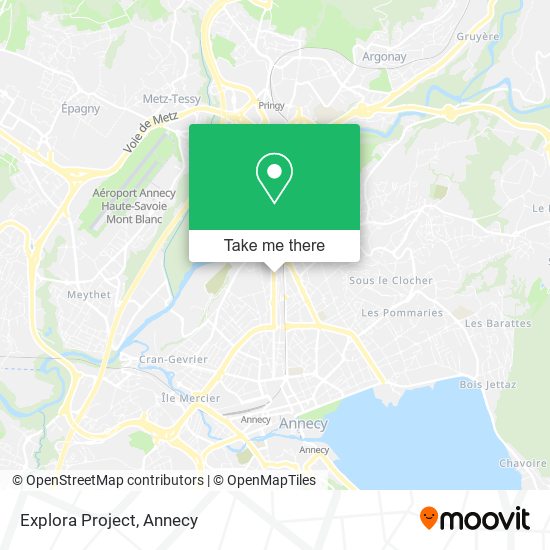 Explora Project map