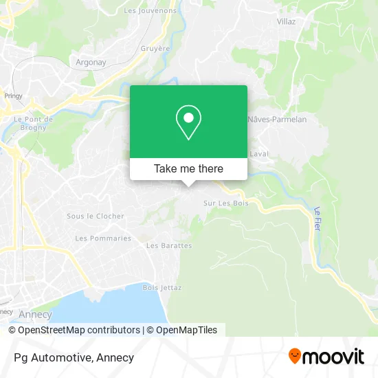 Pg Automotive map