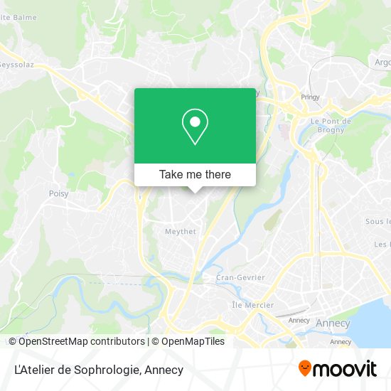 L'Atelier de Sophrologie map