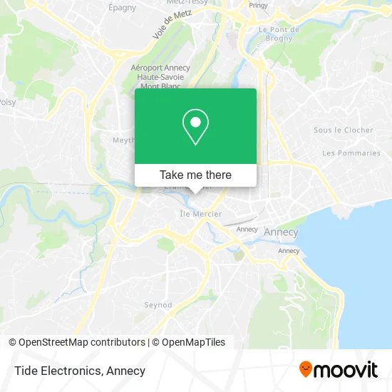 Tide Electronics map