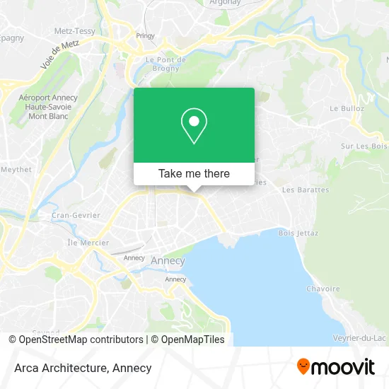 Arca Architecture map