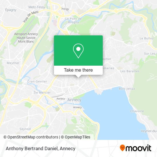 Anthony Bertrand Daniel map