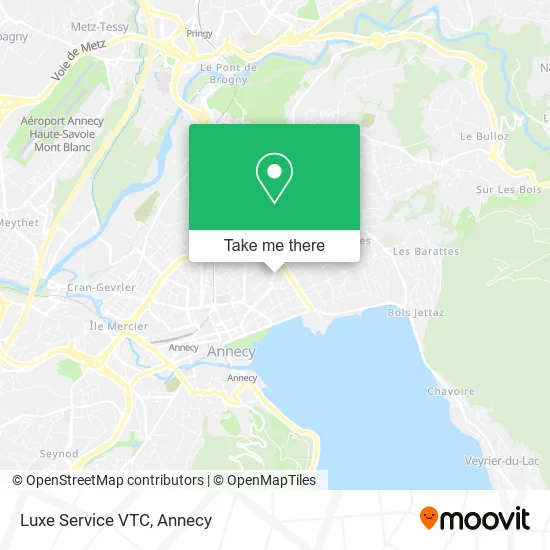 Luxe Service VTC map