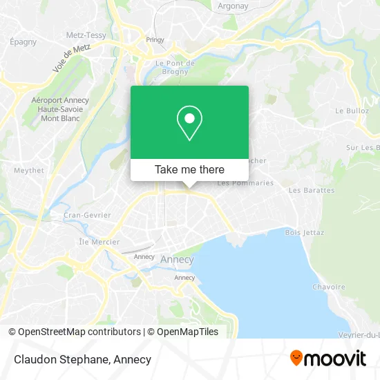 Claudon Stephane map