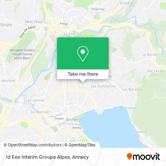 Id Ees Interim Groupe Alpes map