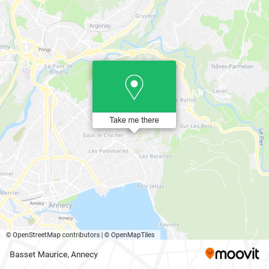 Basset Maurice map