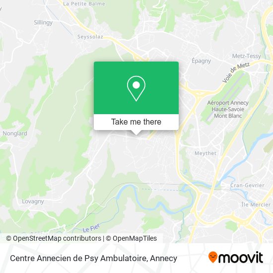 Centre Annecien de Psy Ambulatoire map