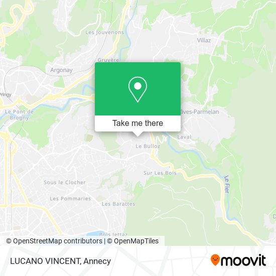 LUCANO VINCENT map