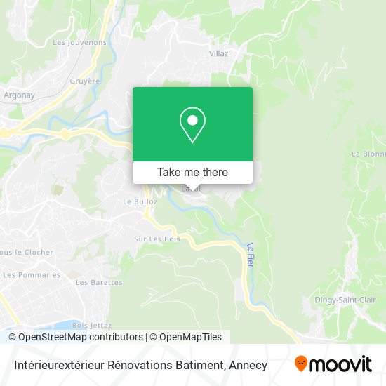 Intérieurextérieur Rénovations Batiment map