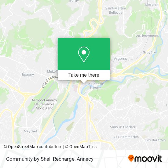 Community by Shell Recharge map