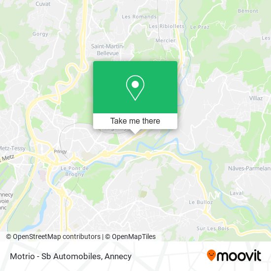 Motrio - Sb Automobiles map