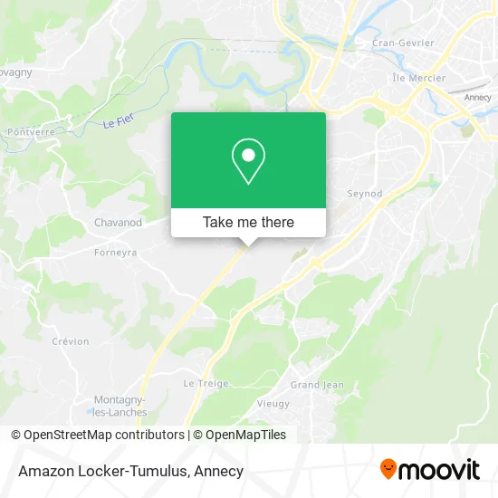 Amazon Locker-Tumulus map