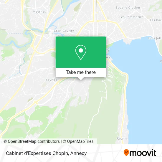 Cabinet d'Expertises Chopin map