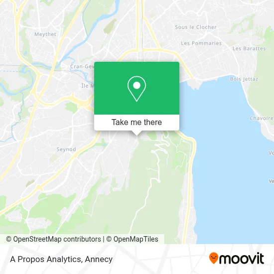 A Propos Analytics map