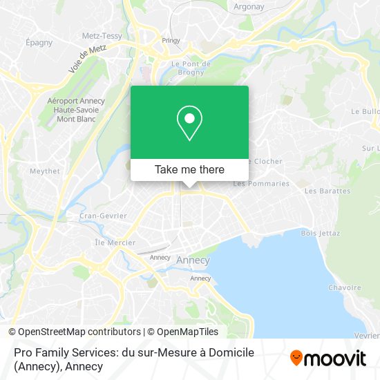 Pro Family Services: du sur-Mesure à Domicile (Annecy) map