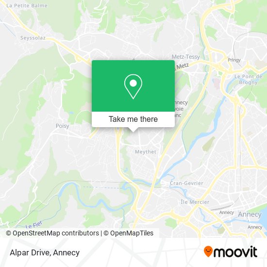 Alpar Drive map