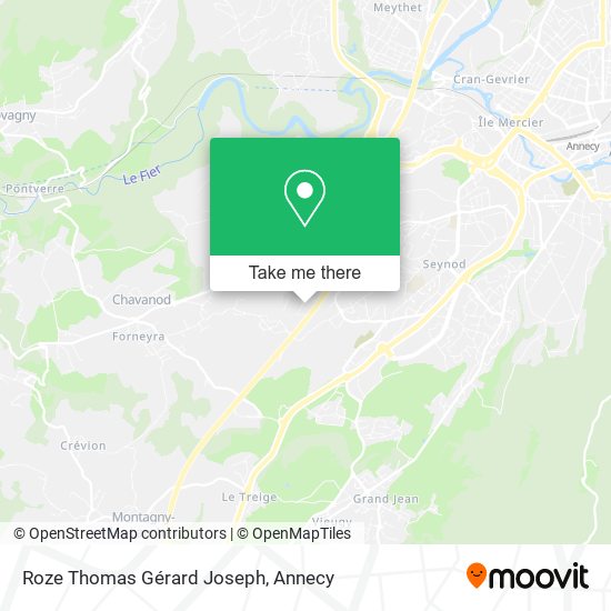 Roze Thomas Gérard Joseph map