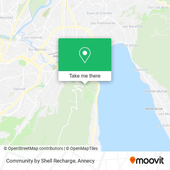 Community by Shell Recharge map