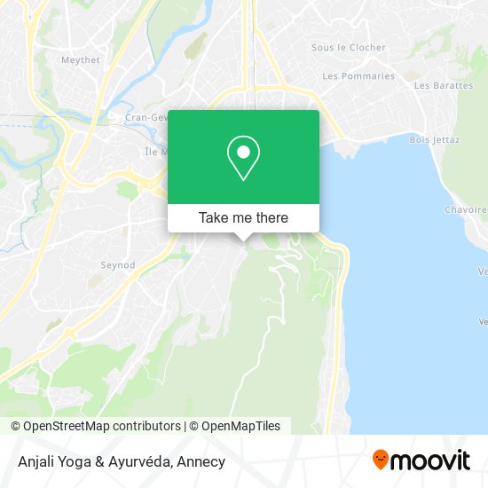 Anjali Yoga & Ayurvéda map