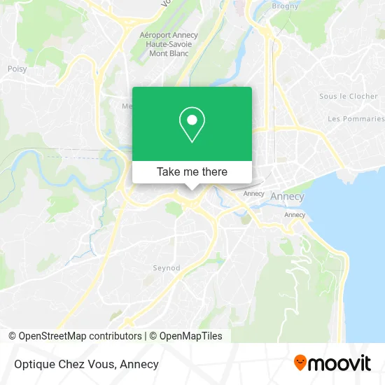 Optique Chez Vous map