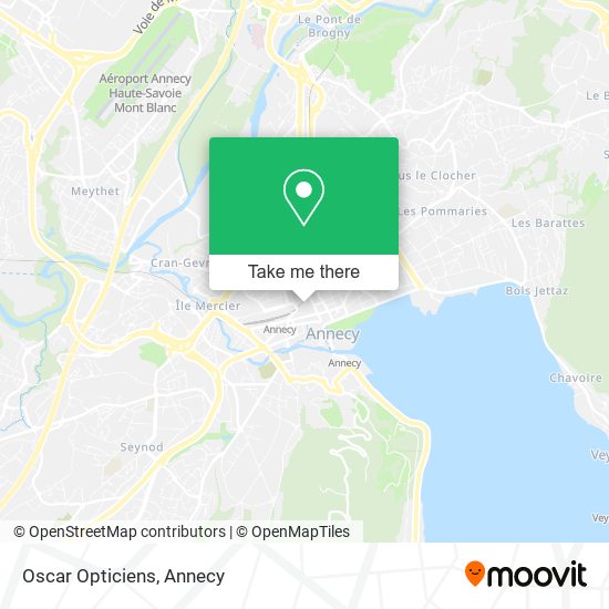 Mapa Oscar Opticiens