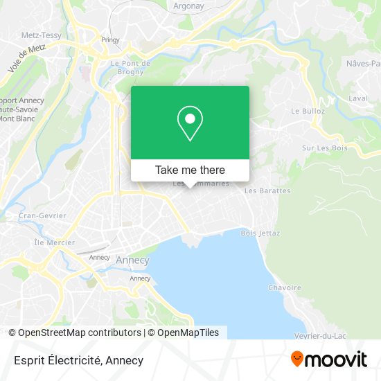 Esprit Électricité map