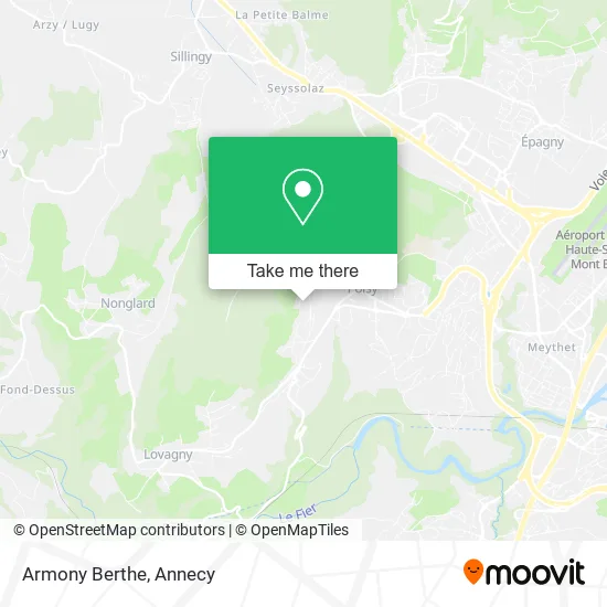 Armony Berthe map