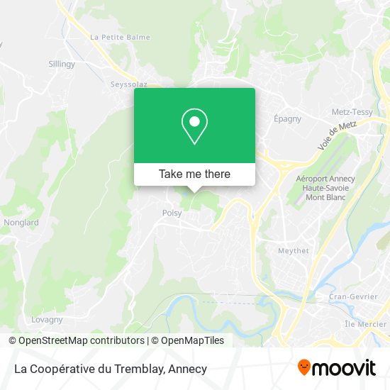 La Coopérative du Tremblay map