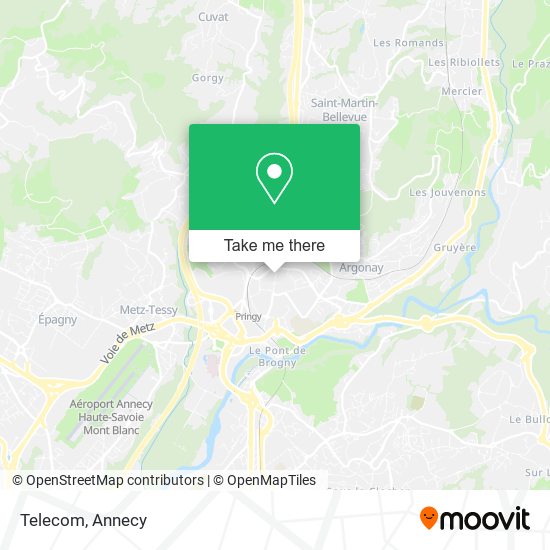Telecom map
