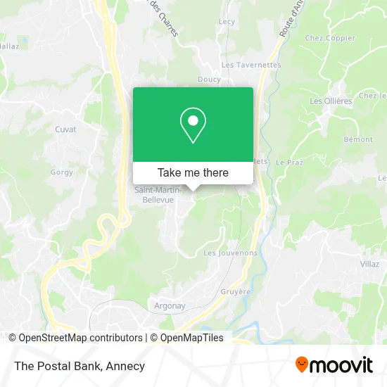 La Banque Postale map